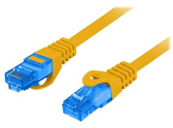 LANBERG patchcord cat.6A FTP LSZH CCA 1.5m oranžinis
