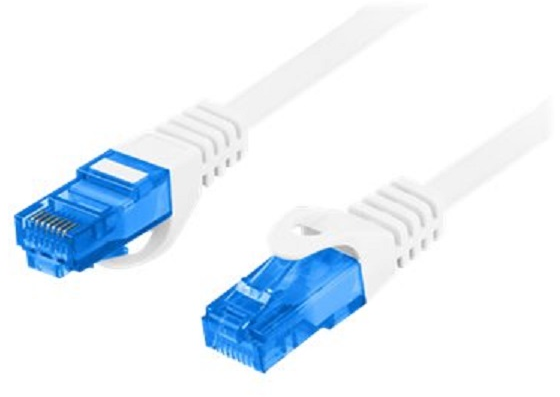 LANBERG patchcord kat.6A FTP LSZH CCA 3m baltas