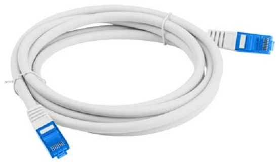 LANBERG patchcord kat.6A FTP LSZH CCA 5m pilkas