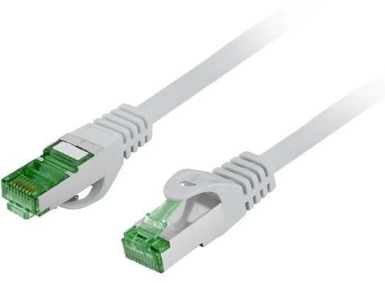 LANBERG Patchcord kat.7 S/FTP LSZH CU 10m pilkas Fluke praėjo