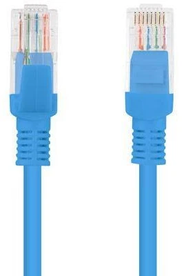 LANBERG PCU5-10CC-0050-B Lanberg Patchcord RJ45 kat. 5e UTP 0,5m mėlyna