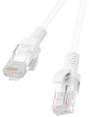 LANBERG patchcord kat.5e 1.5m baltas