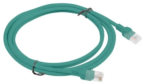 LANBERG PCU5-10CC-0200-G Patchcord RJ45 kat. 5e UTP 2m žalias
