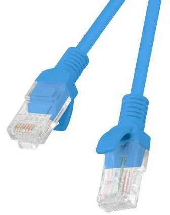 LANBERG PCU5-10CC-0300-B Patchcord RJ45 kat. 5e UTP 3m mėlyna