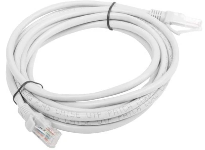 LANBERG PCU5-10CC-0300-S Patchcord RJ45 kat. 5e UTP 3m pilkas