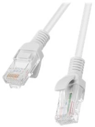 LANBERG patchcord kat.5e 50m pilkas