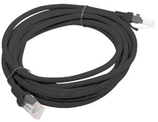 LANBERG PCU6-10CC-0300-BK Patchcord RJ45 kat. 6 UTP 3m juoda