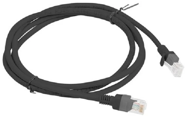 LANBERG PCU6-10CC-1000-BK Patchcord RJ45 kat. 6 UTP 10m kabeliai