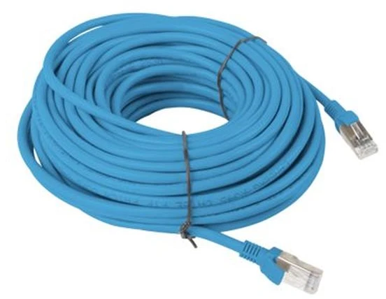 LANBERG PCU6-10CC-2000-B Patchcord RJ45 kat. 6 UTP 20m mėlyna
