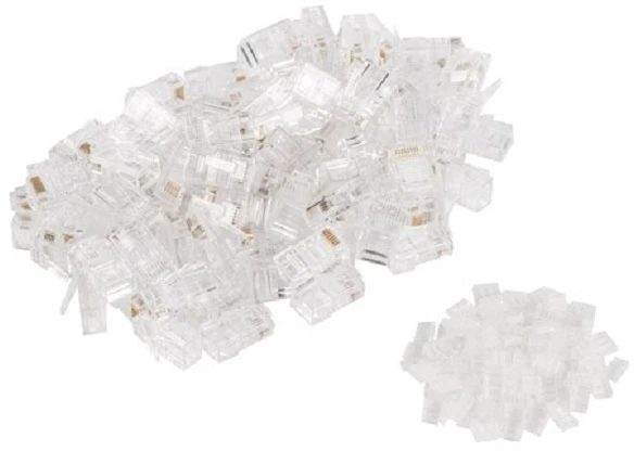 LANBERG PLU-6000 kištukas RJ-45 UTP CAT6 8P8C 100PCS