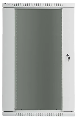 LANBERG WF01-6422-10S sieninis stovas 19 colių išmontuojamas plokščias paketas 22U/600x450mm pilka