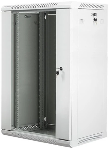 LANBERG WF01-6418-10S sieninis stovas 19 colių išmontuojamas plokščias paketas 18U/600x450mm pilka