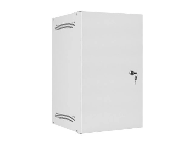 LANBERG Rack spintelė 10 colių sieninis laikiklis 9U 280x310 pilkas su metalinėmis durelėmis buto paketas