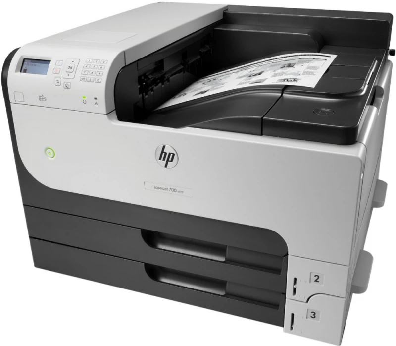 Hewlett Packard (HP) HP LaserJet Enterprise 700 M712dn A3 spausdintuvas 41ppm 1200dpi + LAN + 2*250 lapų dėklai + USB prievadas