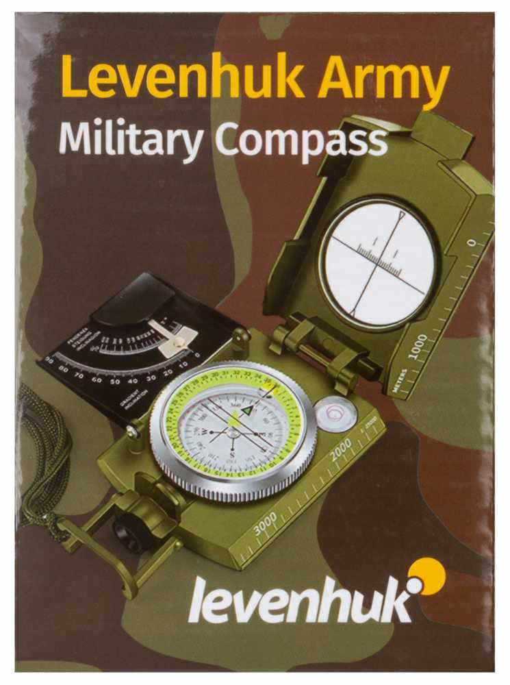 Levenhuk armijos AC20 kompasas