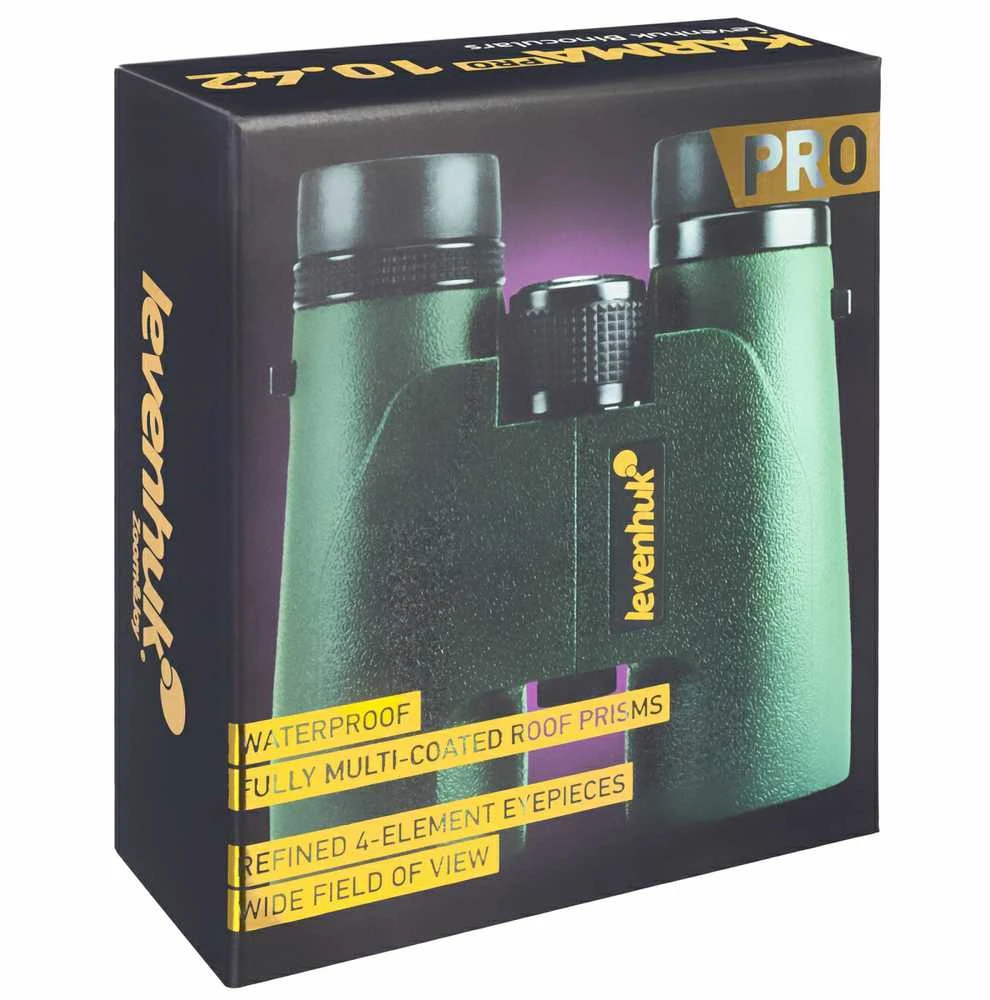 Levenhuk Karma PRO 10x42 Neperšlampami Universalūs žiūronai