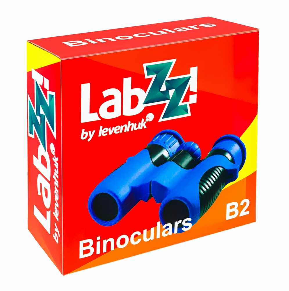 Levenhuk LabZZ B2 Mėlyna Wave vaikiški žiūronai
