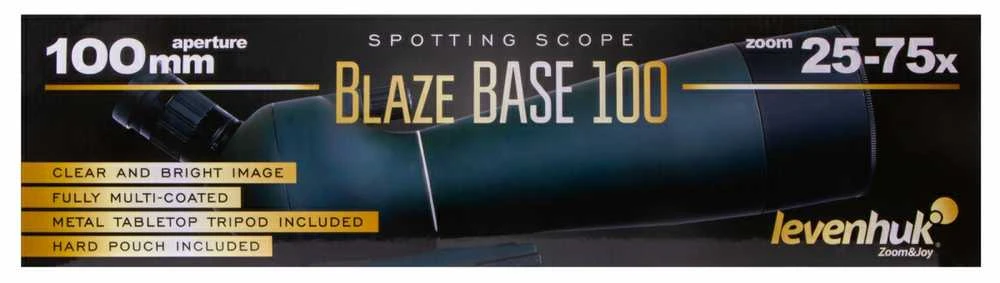 Žiūronai Stebėjimo monoklis Levenhuk Blaze BASE 100