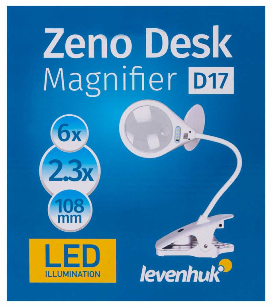 Levenhuk Zeno Desk D17 Magnifier
