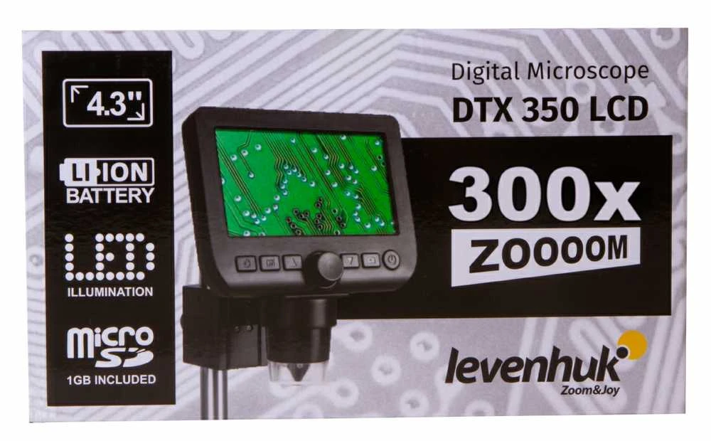 Skaitmeninis mikroskopas Levenhuk DTX 350 LCD 20x-300x