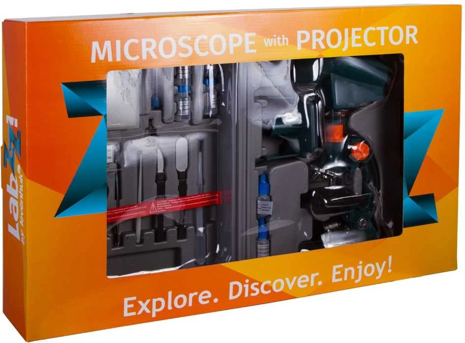 Mikroskopas su projektoriumi Levenhuk LabZZ M3 300x-1200x