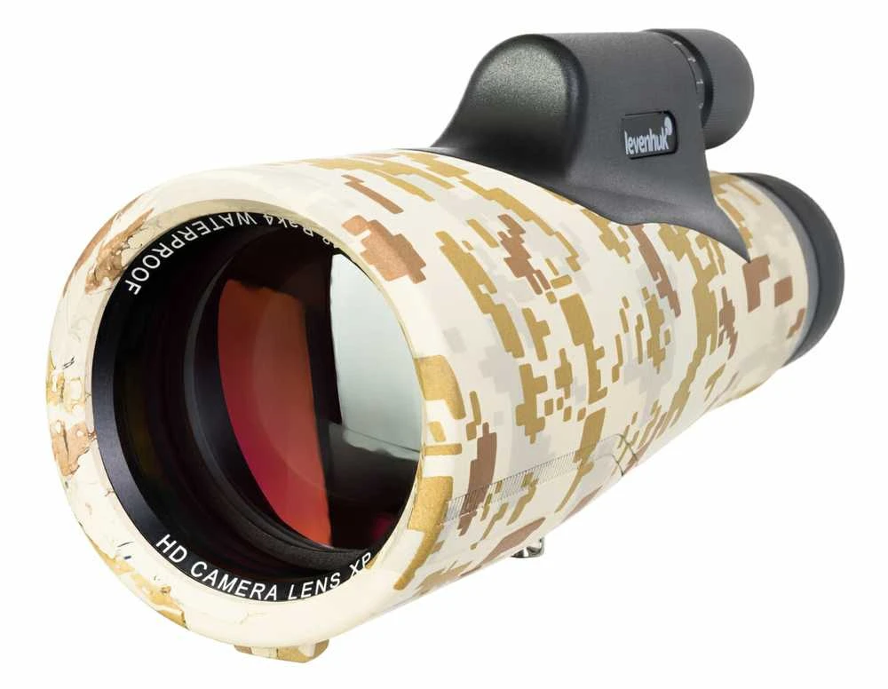 Levenhuk Camo Dots 10x56 monokuliaras su tinkleliu