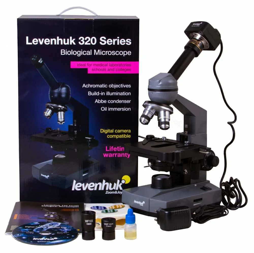 Mikroskopas Levenhuk D320L PLUS 3.1M Digital Monocular Microscope