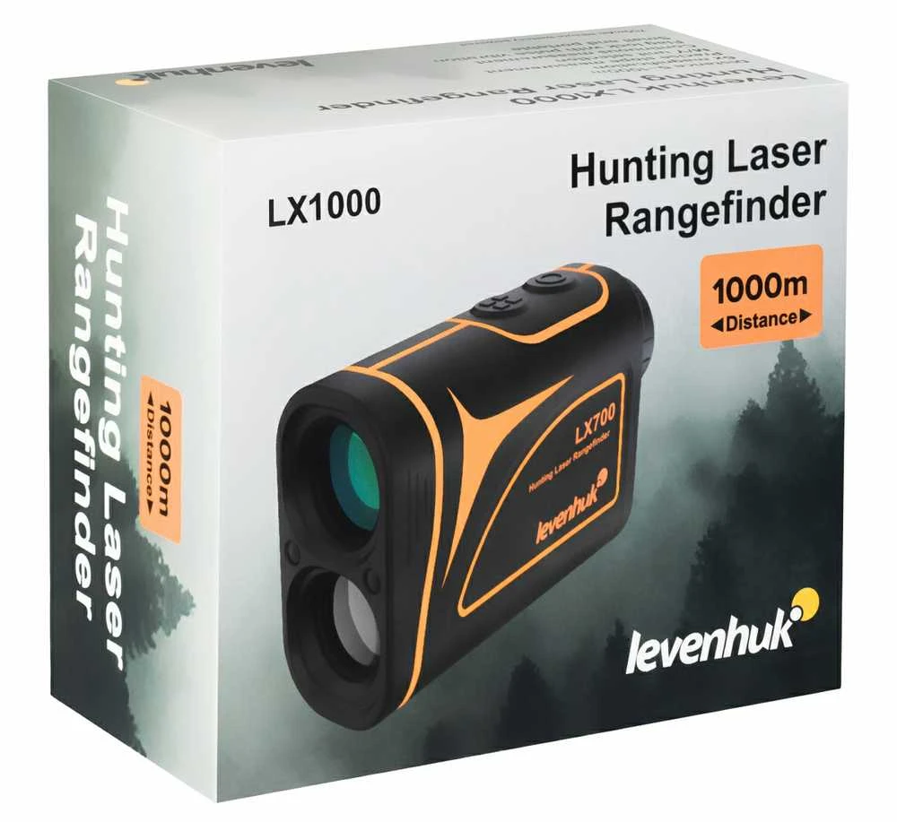 Žiūronai Levenhuk LX1000 Hunting lazerinis Rangefinder