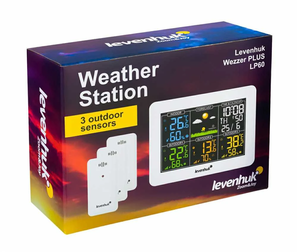 Levenhuk Wezzer PLUS LP60 meteorologinė stotis