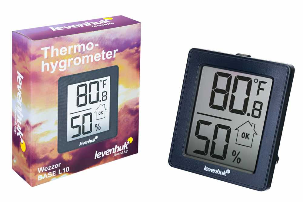 Termohigrometras Wezzer BASE L10 Levenhuk