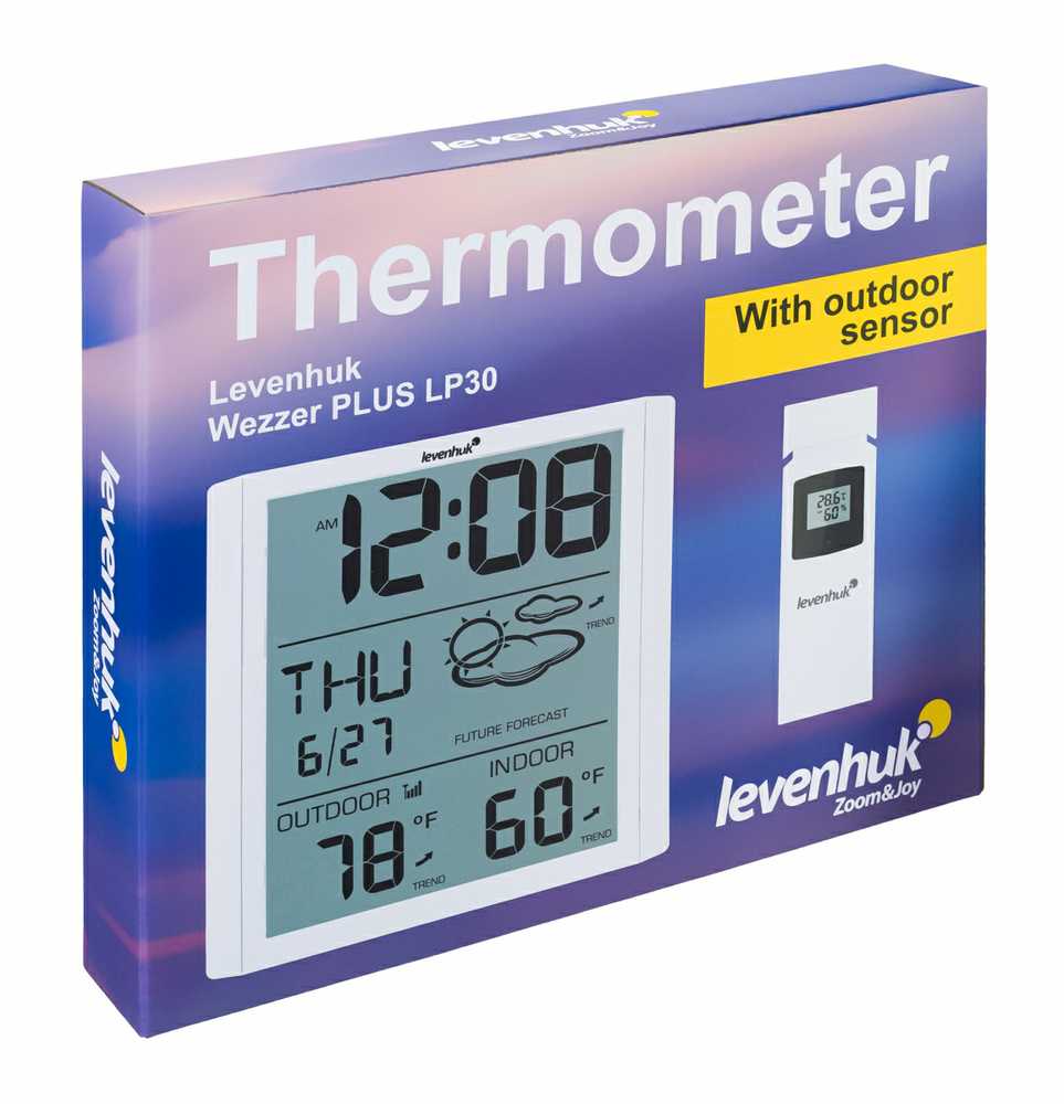 Levenhuk Wezzer PLUS LP30 termometras