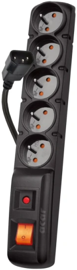 Acar F5 maitinimo lizdas 5 lizdai 1,5m (W0086)