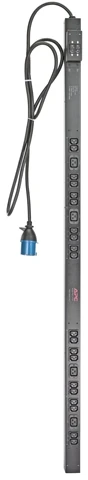 „Apc Rack“ PDU, „Basic“, „ZeroU“, 16A, 230 V, (20) C13 ir (4) C19, IEC C20