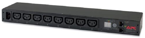 APC Rack PDU Metered 1U 10A 230V (8)C13 - AP7820B