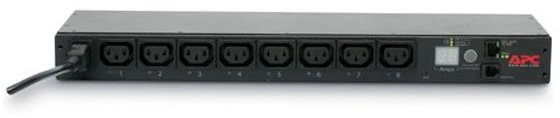 APC AP7920B maitinimo paskirstymo įrenginys 0U/1U Juoda 8 AC išvestis(ys / čių)