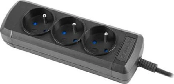 ARMAC ARC3/0.6/CZ/IEC Armac Power Strip ARC3 lizdas UPS sistemai - 3x IEC, Juodas