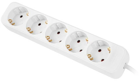 Lanberg Prailginimo juosta 3m 5X230v b PS0-05F-0300-W