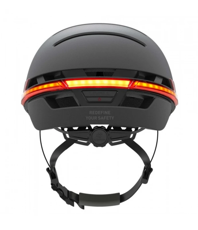 Livall Kask miejski Bluetooth 54-58cm LED/SOS/Intercom juoda