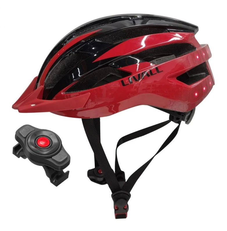 Livall Kask MTB Smart MT1 Neo dydis 58-62cm MT1NEO-L-Raudonas