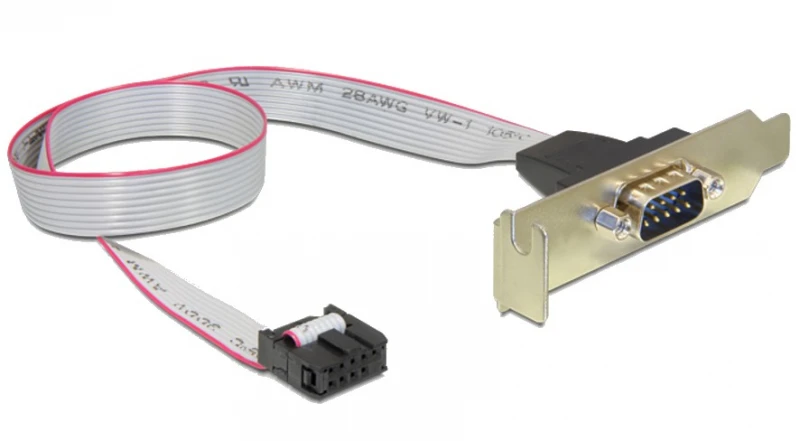 Gembird Lizdas, kaištis DB9M korpusui - COM 9PIN