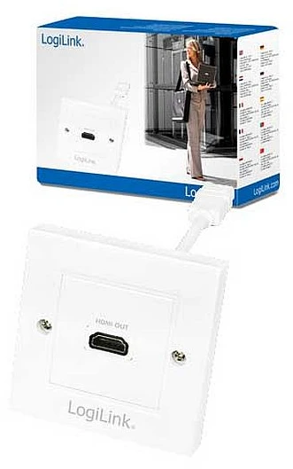 AV LogiLink HDMI adapteris – HDMI baltas (AH0014)