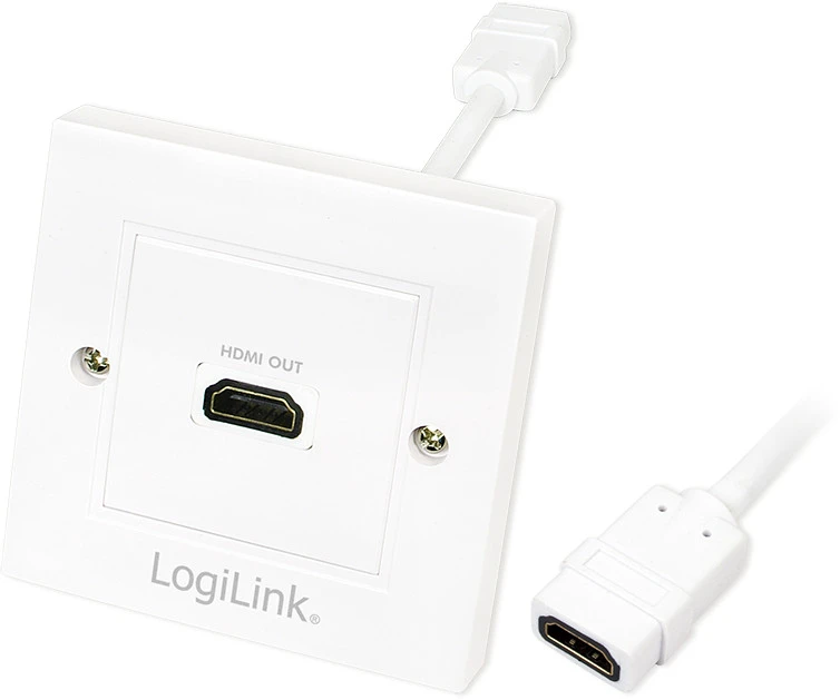 AV LogiLink HDMI adapteris – HDMI baltas (AH0014)