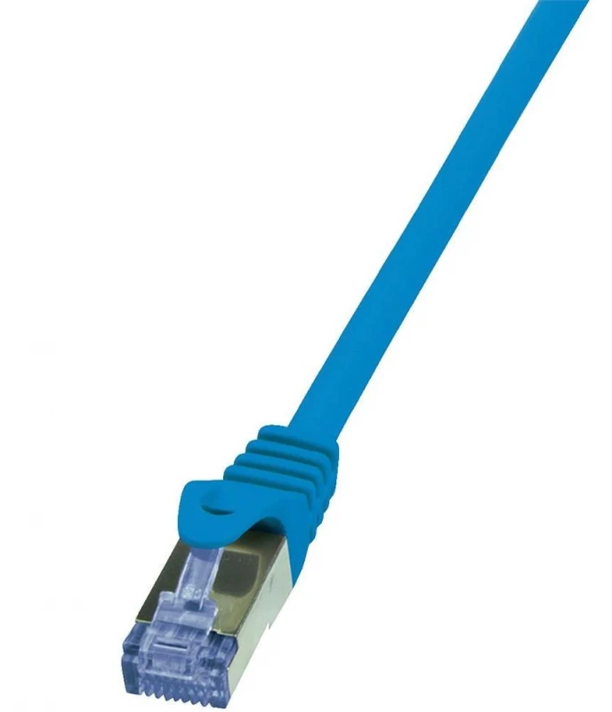 LOGILINK CQ3096S LOGILINK - Komutacinis kabelis Cat.6A 10G S/FTP PIMF PrimeLine mėlynas 10m