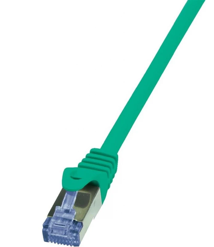 LOGILINK CQ3075S LOGILINK - Komutacinis kabelis Cat.6A 10G S/FTP PIMF PrimeLine žalias 5m
