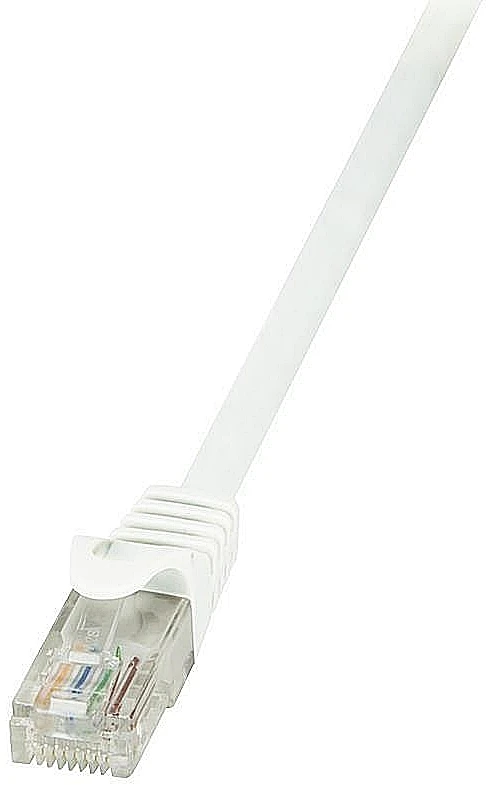 LogiLink Patchcord CAT 6 U / UTP EconLine, 0,25m, Baltas (CP2011U)