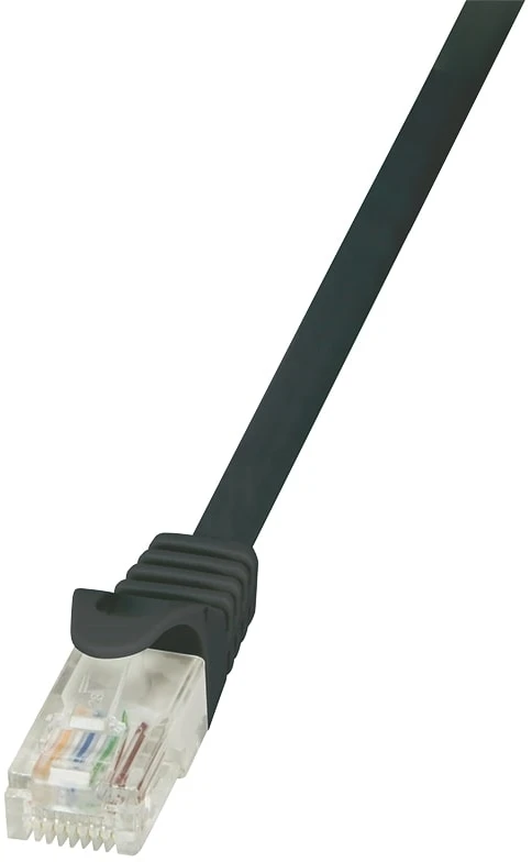 LOGILINK CP2043U LOGILINK - Patchcord Cat.6 U/UTP EconLine 1,50 m juoda