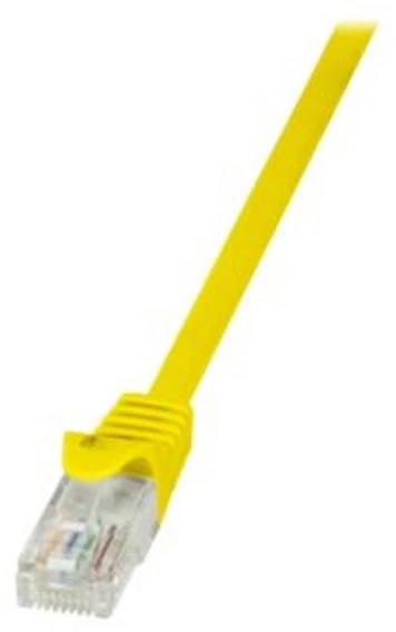 LOGILINK CP2047U LOGILINK – Patchcord Cat.6 U/UTP EconLine 1,50m Geltona