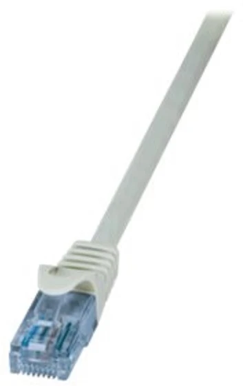 LOGILINK CP3012U LOGILINK - Komutacinis kabelis Cat.6A 10GE Home U/UTP EconLine pilkas 0,25m