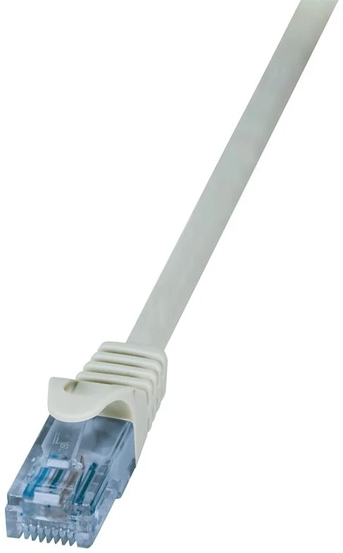 LOGILINK CP3042U LOGILINK - Komutacinis kabelis Cat.6A 10GE Home U/UTP EconLine pilkas 1,50m