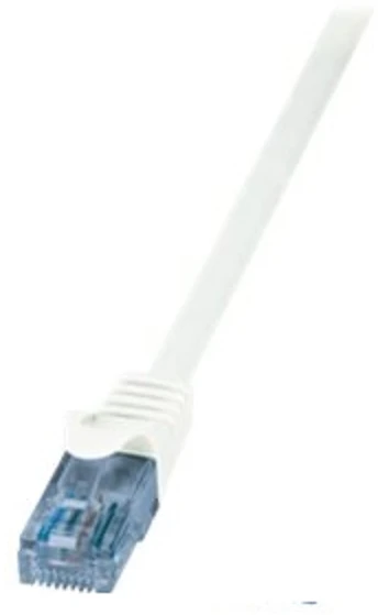 LOGILINK CP3061U LOGILINK - Komutacinis kabelis Cat.6A 10GE Home U/UTP EconLine baltas 3,00m